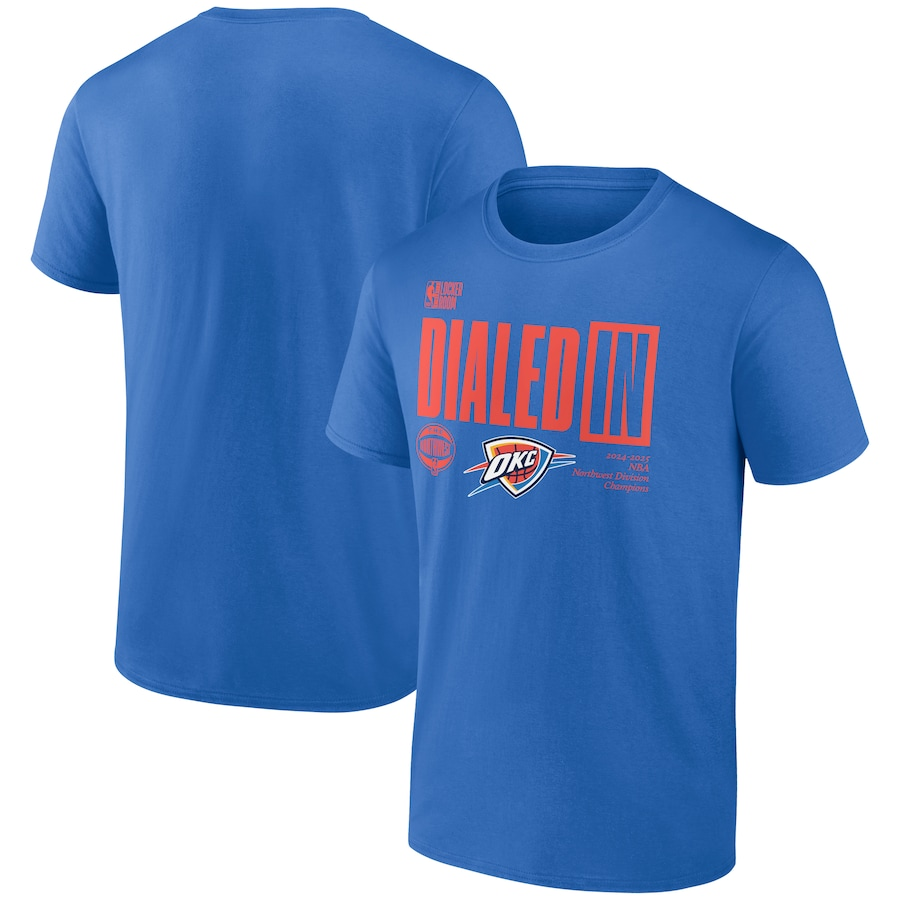 Men Oklahoma City Thunder  short T Shirt 2025 style 30
